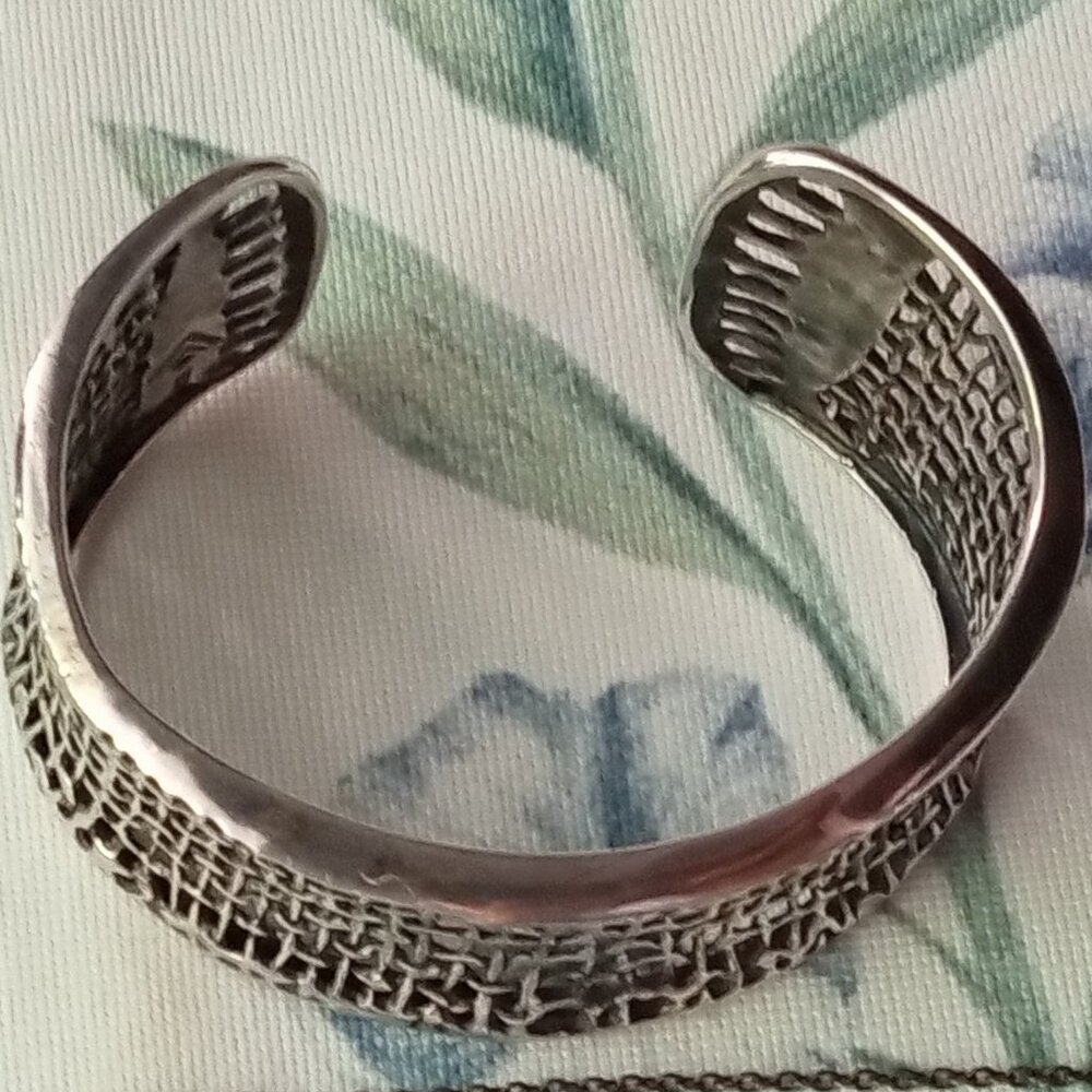 Silpada Solid Sterling Silver Cuff Bracelet ~ 925… - image 1